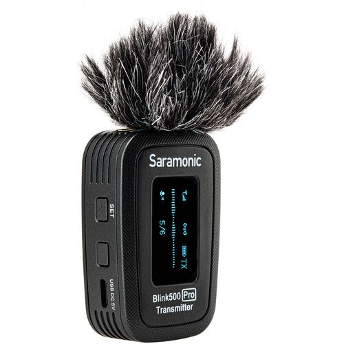  Saramonic SR-WS4 High-Wind Furry Windscreen for Blink 500 Pro and ProX TX Transmitters (Black)