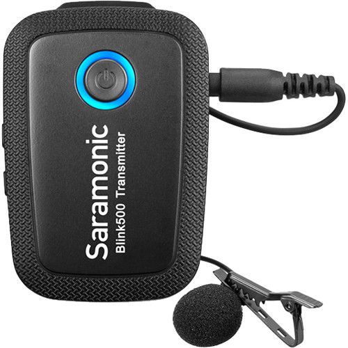  Saramonic Blink 500 B1 Digital Camera-Mount Wireless Omni Lavalier Microphone System (2.4 GHz)