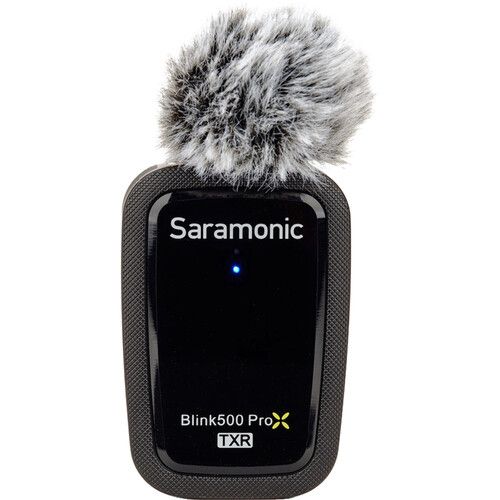  Saramonic Blink 500 ProX TXR Transmitter/Recorder with Built-In Mic and Lavalier Mic (2.4 GHz)