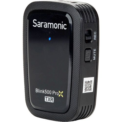  Saramonic Blink 500 ProX TXR Transmitter/Recorder with Built-In Mic and Lavalier Mic (2.4 GHz)