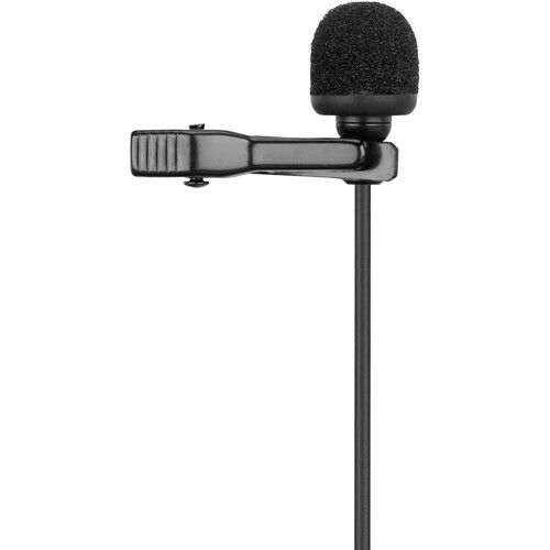  Saramonic DK5C Professional Water-Resistant Omnidirectional Lavalier Microphone for Audio-Technica ATW Transmitters (Locking 4-Pin Hirose Connector)