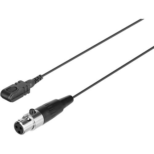  Saramonic DK4F Professional Broadcast Omnidirectional Lavalier Microphone for AKG, Samson, and Saramonic Transmitters (Locking TA3F Connector)