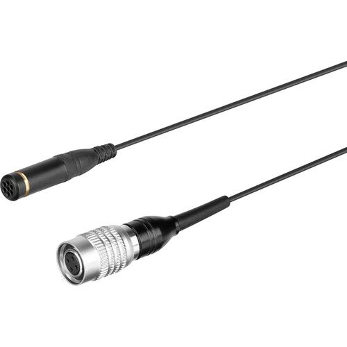  Saramonic DK3C Premium Omnidirectional Lavalier Microphone for Audio-Technica ATW Transmitters (Locking 4-Pin Hirose Connector)