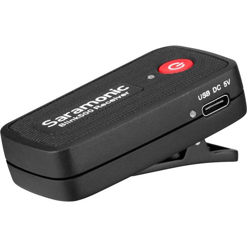  Saramonic Blink 500 RX Dual-Channel Camera-Mount Digital Wireless Receiver (2.4 GHz)