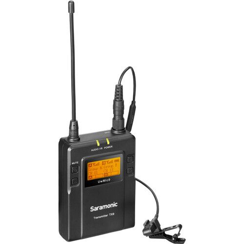  Saramonic DK4A Professional Broadcast Omnidirectional Lavalier Microphone for Saramonic, Rode, Sennheiser, Senal, Azden, and BOYA Transmitters (Locking 3.5mm Connector)