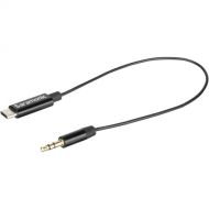 Saramonic SR-C2001 3.5mm TRS Male to USB Type-C Adapter Cable for Mono/Stereo Audio to Android (9
