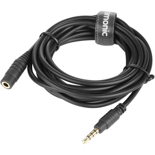  Saramonic SR-SC2500 3.5mm TRRS Microphone Extension Cable for Smartphones (8')