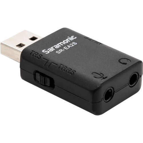  Saramonic SR-EA2S Audio Adapter with USB Type-A Connector