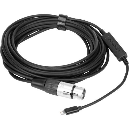  Saramonic LC-XLR Female XLR to Lightning Microphone Adapter Cable for iOS Devices (19.7')