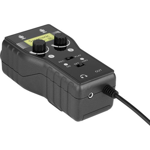  Saramonic SmartRig+ Di, Two-Channel Mic and Guitar Interface with Lightning Connector for iOS Devices