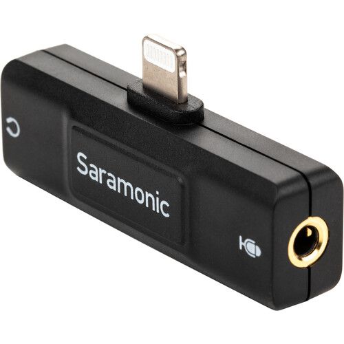  Saramonic SR-EA2D Audio Adapter with Lightning Connector