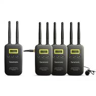 Saramonic VmicLink5 Camera-Mount Digital Wireless Microphone System with 3 Bodypack Transmitters and Lavalier Mics