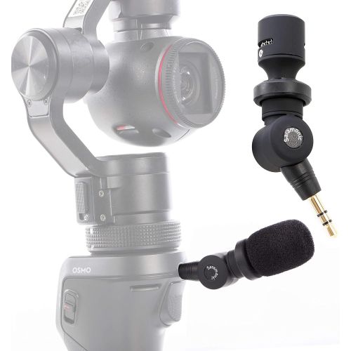  Cameras Microphone 3.5mm Vlog, Saramonic Plug & Play Mic Omnidirectional Mic for DSLR, Camcorders, CaMixer, SmartMixer, LavMic, SmartRig+, UWMIC9/UWMIC10/UWMIC15 Wireless Microphon