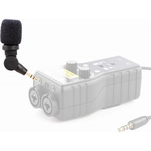  Saramonic SR-XM1 3.5mm TRS Omnidirectional Microphone for DSLR Cameras, Camcorders, the Saramonic CaMixer, SmartMixer, LavMic, SmartRig+, UWMIC9, UWMIC10 & UWMIC15