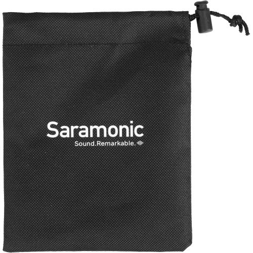  Saramonic Compact Clip-On Omnidirectional Lavalier Microphone Designed for DJI Osmo Action with 6.6 (2m) Cable & USB-C Connector (LavMicro U3-OA), Black, LAVMICROU3-OA