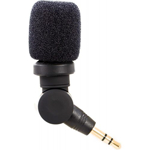  Saramonic SR-XM1 3.5mm TRS Omnidirectional Microphone for DSLR Cameras, Camcorders, the Saramonic CaMixer, SmartMixer, LavMic, SmartRig+, UWMIC9, UWMIC10 & UWMIC15