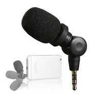 Saramonic SmartMic Mini Condenser Flexible Microphone for Smartphones,Vlogging Microphone for iPhone and YouTube Video, Mic for iOS Apple iPhone iPad and Android Phone