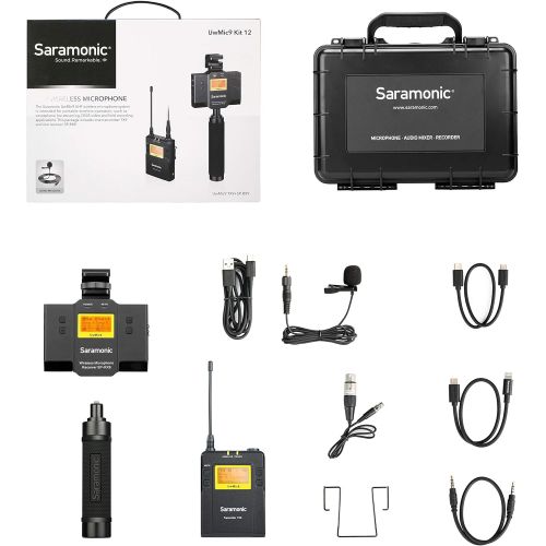  [아마존베스트]Saramonic UwMic9 TX9+SPRX9 UHF Microphone