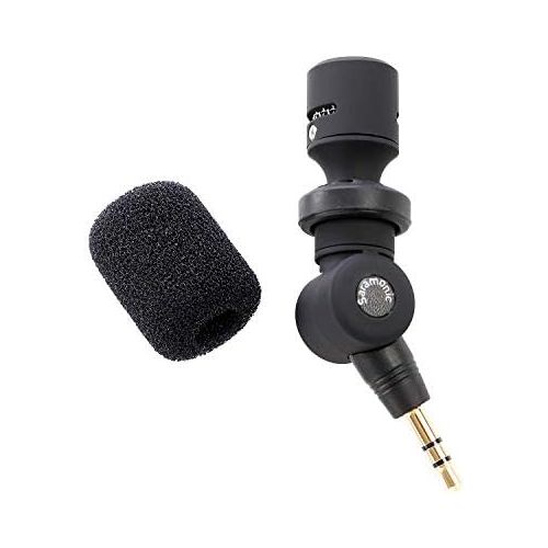  [아마존베스트]Saramonic SR-XM1 3.5mm TRS Omnidirectional Microphone Plug & Play Microphone Compatible with DSLR Cameras Camcorders CaMixer SmartMixer LavMic SmartRig + and UWMIC9/10/15 Wireless