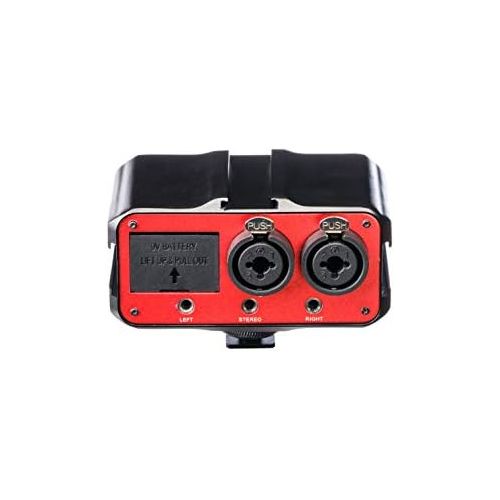  [아마존베스트]Saramonic SLR PAX1Two-Channel Audio Mixer/Pre-amp Microphone Adaptor with Phantom Power Dual XLR 6.3mm, 3.5mm + 3.5mm Line Out for DSLR, mirrorless, or Camcorders