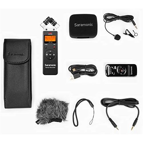  [아마존베스트]Saramonic SR-Q2M Metal Handheld Audio Recorder with Integrated X/Y Stereo Microphone