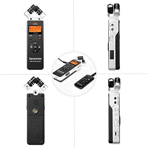  [아마존베스트]Saramonic SR-Q2M Metal Handheld Audio Recorder with Integrated X/Y Stereo Microphone
