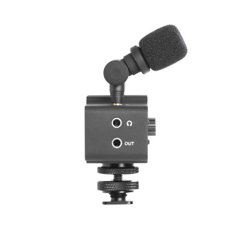  Saramonic CaMixer Microphone Kit with Dual Stereo Condenser Mics, Digital Mixer &...