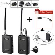 Saramonic SR-WM4C Camera Wireless Lavalier Microphone System for Canon 6D 600D 5D2 5D3 Nikon D800 Sony DV DSLR Camcorders GoPro Hero 4 3 3+