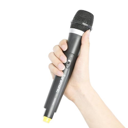  Saramonic HM4C 4 Channel VHF Wireless Handheld Microphone with Integrated Transmitter for The SR-WM4C Wireless System