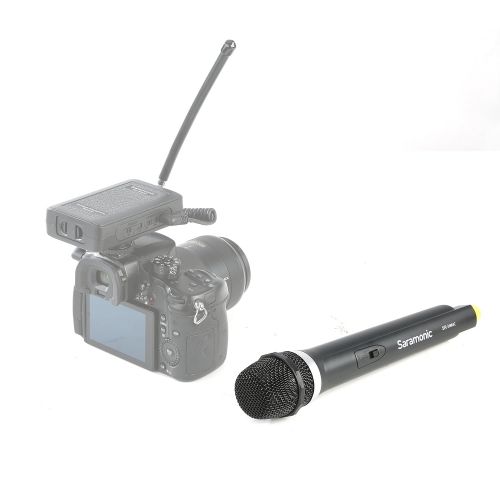  Saramonic HM4C 4 Channel VHF Wireless Handheld Microphone with Integrated Transmitter for The SR-WM4C Wireless System