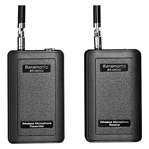  Saramonic SR-WM4C Wireless Lavalier Microphone System for Canon 6D 600D 5D2 5D3 Nikon D800 Sony DV DSLR Camcorders