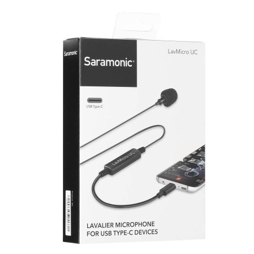  Saramonic Lavmicro UC Lavalier Microphone With Type-C Connector for Type-C device