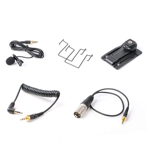  Saramonic UWMIC15 16-Channel Digital UHF Wireless Lavalier Microphone System Omnidirectional Lap mic for Canon Nikon Sony Panasonic DSLR Cameras and Camcorder