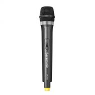 Saramonic SR-HM4C 4-Channel VHF Wireless Handheld Microphone with Integrated Transmitter for The SR-WM4C Wireless Microphone System Compatible with Canon Nikon Sony DV DSLR Cameras