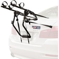 Saris Guardian Trunk Bike Rack - Foldable and Compact, American-Made Steel, Easy Assembly, Secure Bike Transit, Fits Most Sedans, Hatchbacks, Vans for Bikes up to 35 lbs. Each