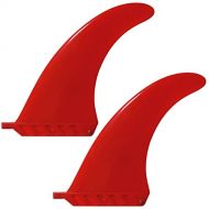 SaruSURF US box 8 inch center Fin Skeg hard plastic 8 for Longboard Paddleboard SUP airSUP AIR7 by saruSURF, use as replacement or spare