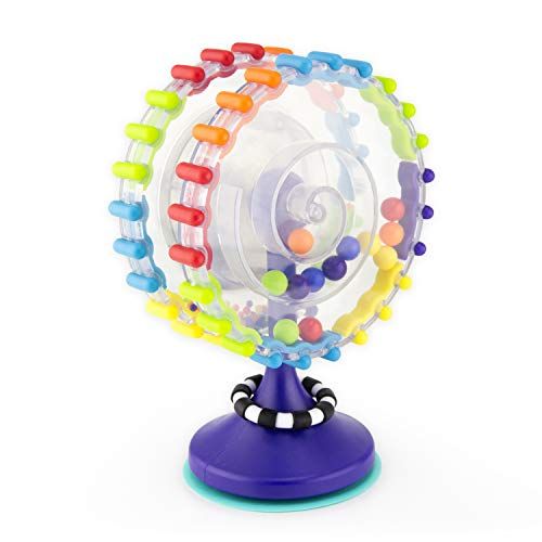  Sassy Whimsical Wheel Suction Cup STEM Learning Toy, Age 6+ Months