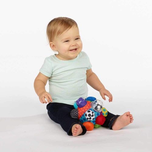  Sassy Developmental Bumpy Ball | Easy to Grasp Bumps Help Develop Motor Skills | for Ages 6 Months and Up