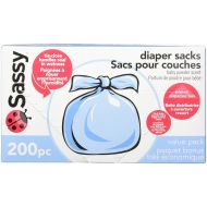 [아마존베스트]Sassy Baby Disposable Diaper Sacks, 200 Count