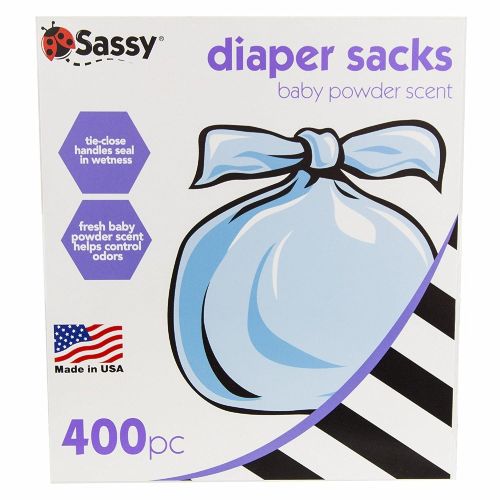  [아마존베스트]Sassy Disposable Diaper Sacks, Scented