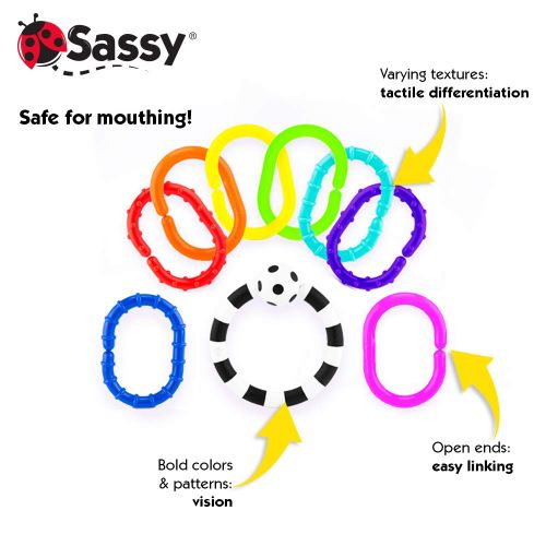  [아마존베스트]Sassy Ring O Links 9 Piece Set