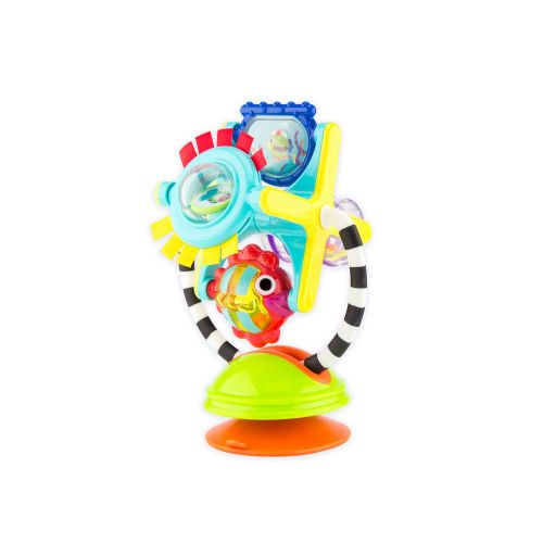  [아마존베스트]Sassy Fishy Fascination Station 2-in-1 Suction Cup High Chair Toy | Developmental Tray Toy for Early Learning | for Ages 6 Months and Up