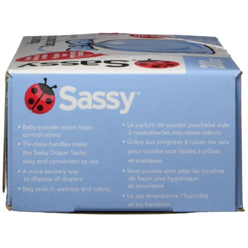  Sassy Baby Disposable Diaper Sacks, 200 Count, Packaging may vary