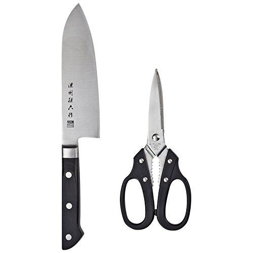  Satake industry Chaozhou Magoroku work santoku Professional & kitchen scissors A-50B