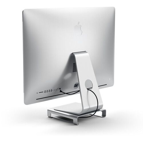 사테치 Satechi USB Type-C Aluminum Monitor Stand Hub for Apple iMac (Silver)