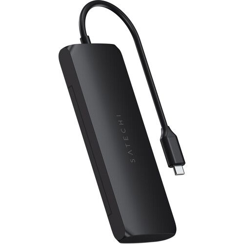 사테치 Satechi USB Type-C Hybrid Multiport Adapter (Black)