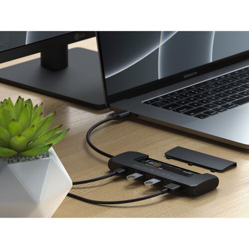 사테치 Satechi USB Type-C Hybrid Multiport Adapter (Black)