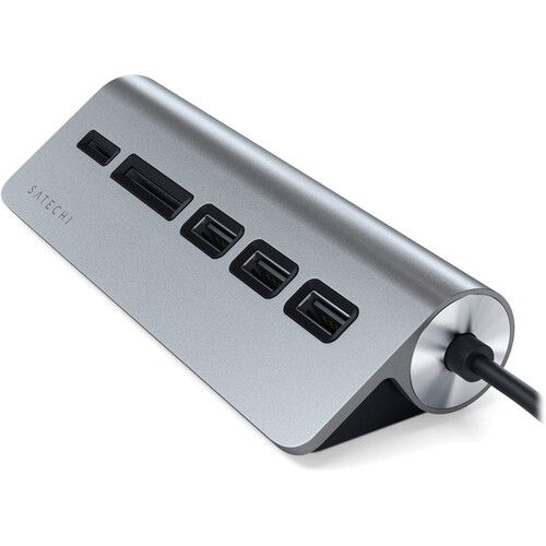 사테치 Satechi USB Type-C Combo Hub (Space Gray)