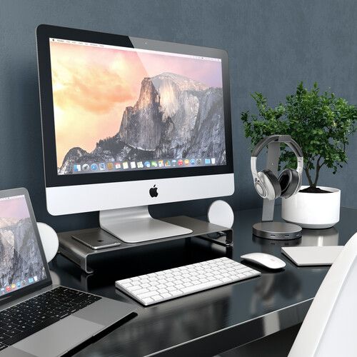 사테치 Satechi Aluminum Monitor Stand (Space Gray)