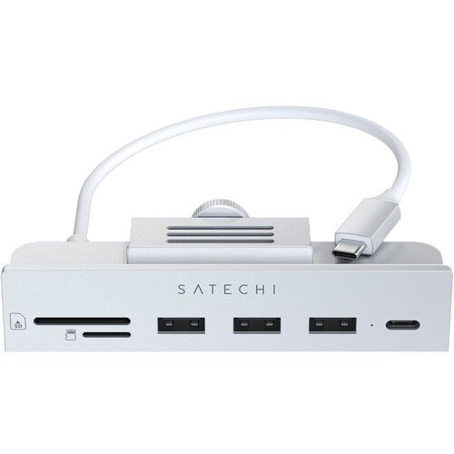 사테치 Satechi 6-in-1 USB Type-C Hub Clamp for 24